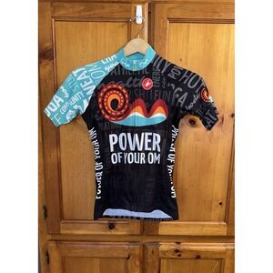 Castelli Cycling Jersey Shirt Top Unisex S Small Biking Riding Cycling Full Zip